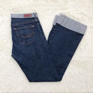 AG Adriano Goldschmied Janis cuffed jeans 27
